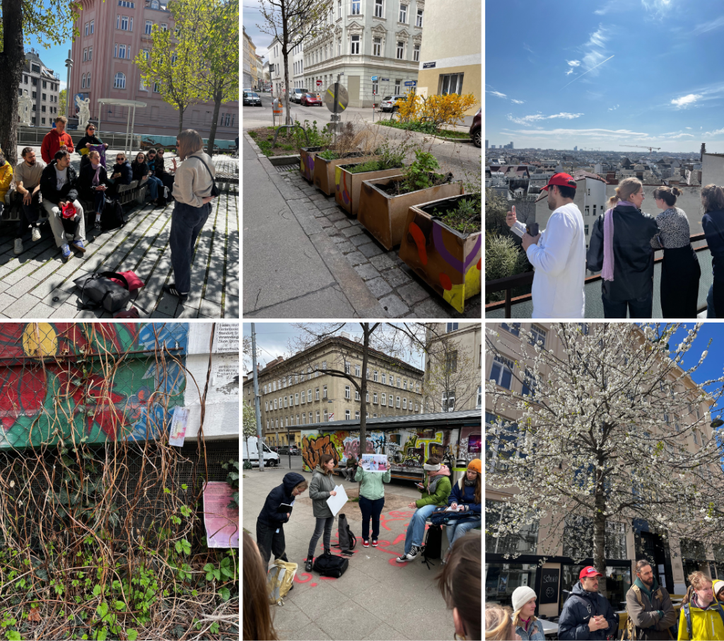 Photo collage from BOKU's Field Trip