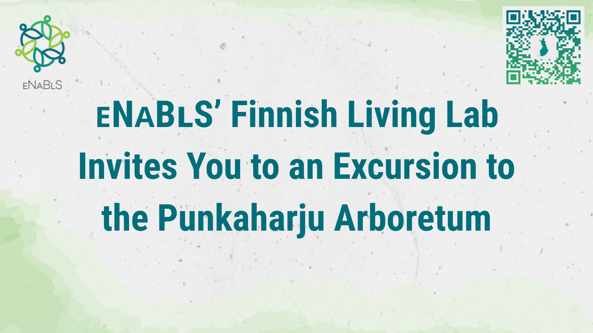 ᴇNᴀBʟS’ Finnish Living Lab Invites You to an Excursion to the Punkaharju Arboretum
