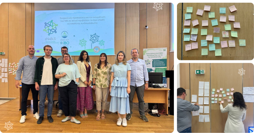 Photos from the "Integrating Nature-Based Solutions (NBS) in Urban Design through ᴇNᴀBʟS–ACT" event