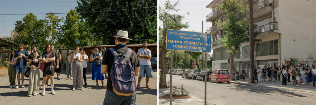 Photos from the Greek Living Lab event 'Urban Narratives & NBS'