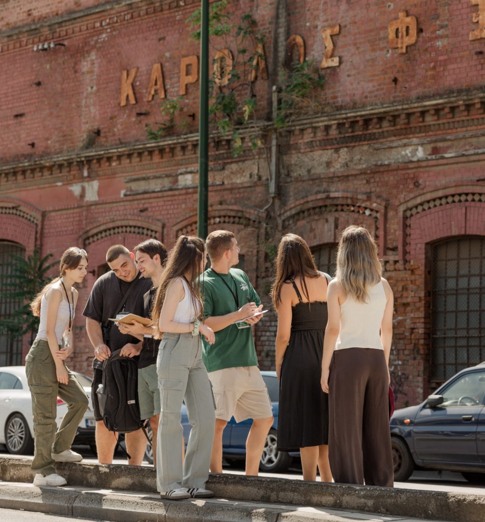 Photo from the Greek Living Lab event 'Urban Narratives & NBS'