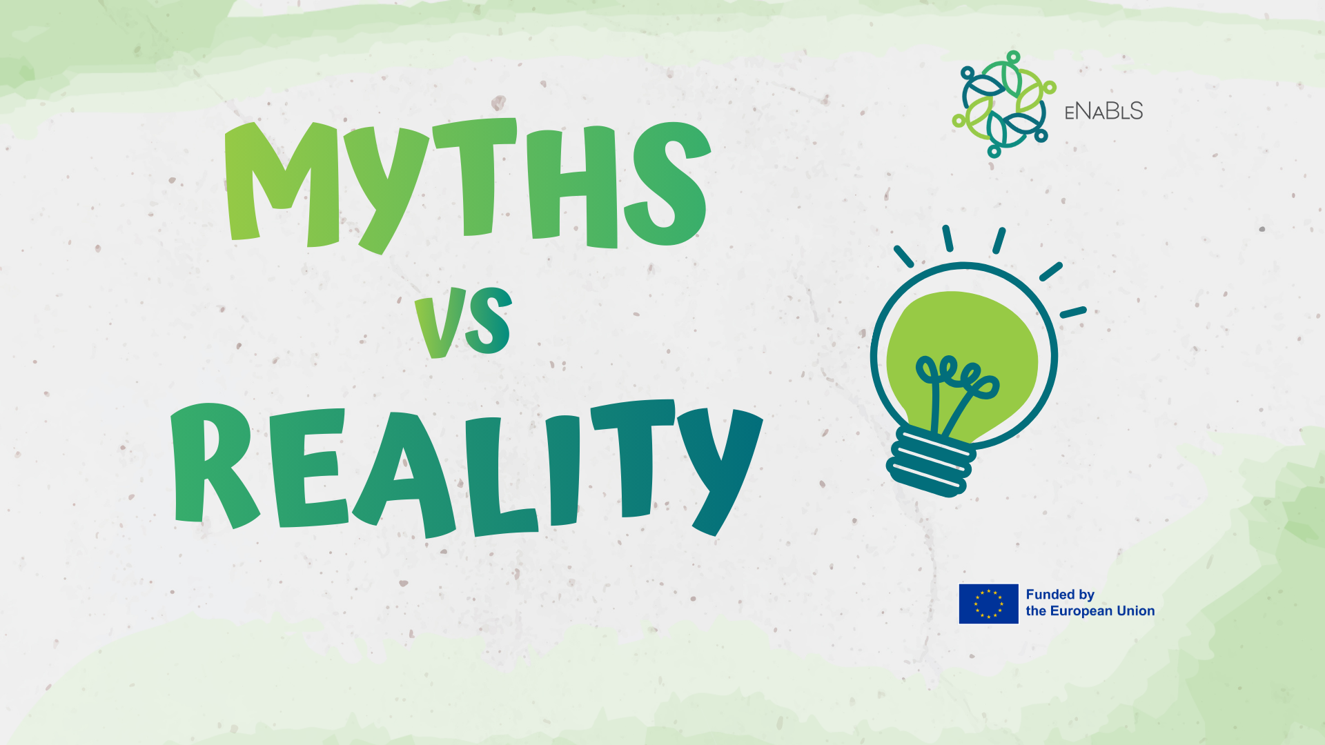 eNaBlS' image for the intro article of the project's 'Myths vs Reality' campaign.