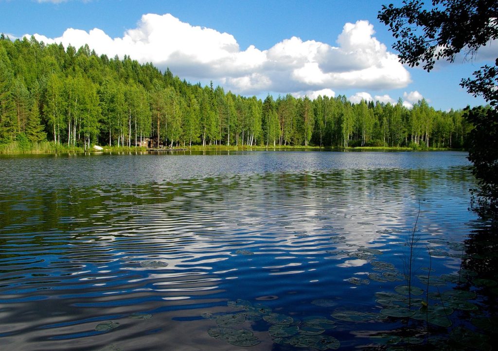 Lake in Finland