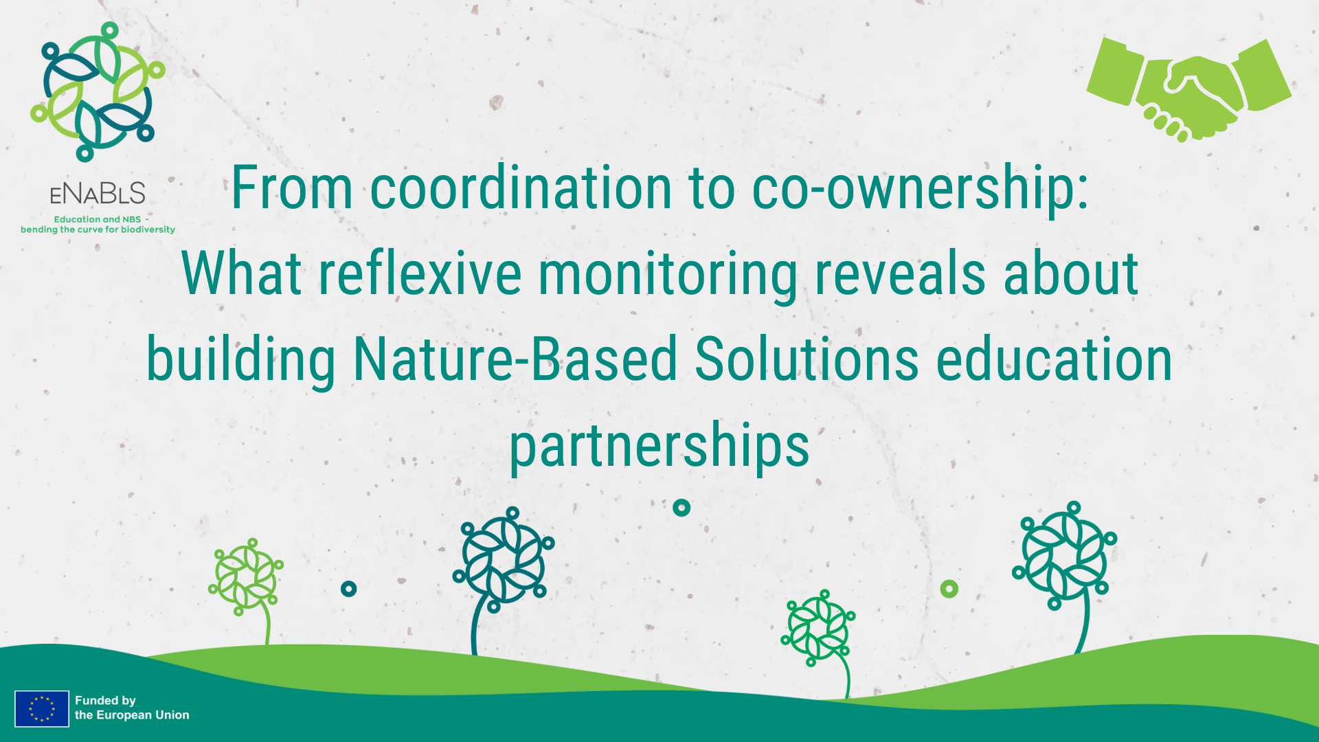eNaBlS banner for the project's sixth publication